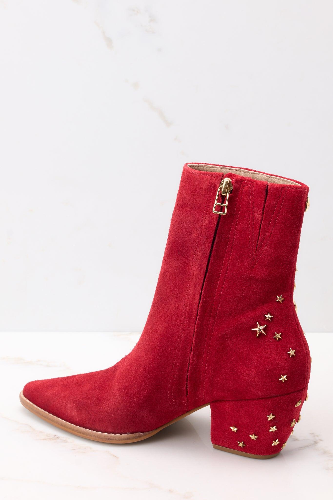 Caty Red Limited Edition Ankle Boots Product Image