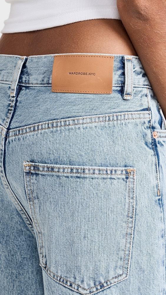 WARDROBE.NYC Denim Low Rise Jean | Shopbop Product Image