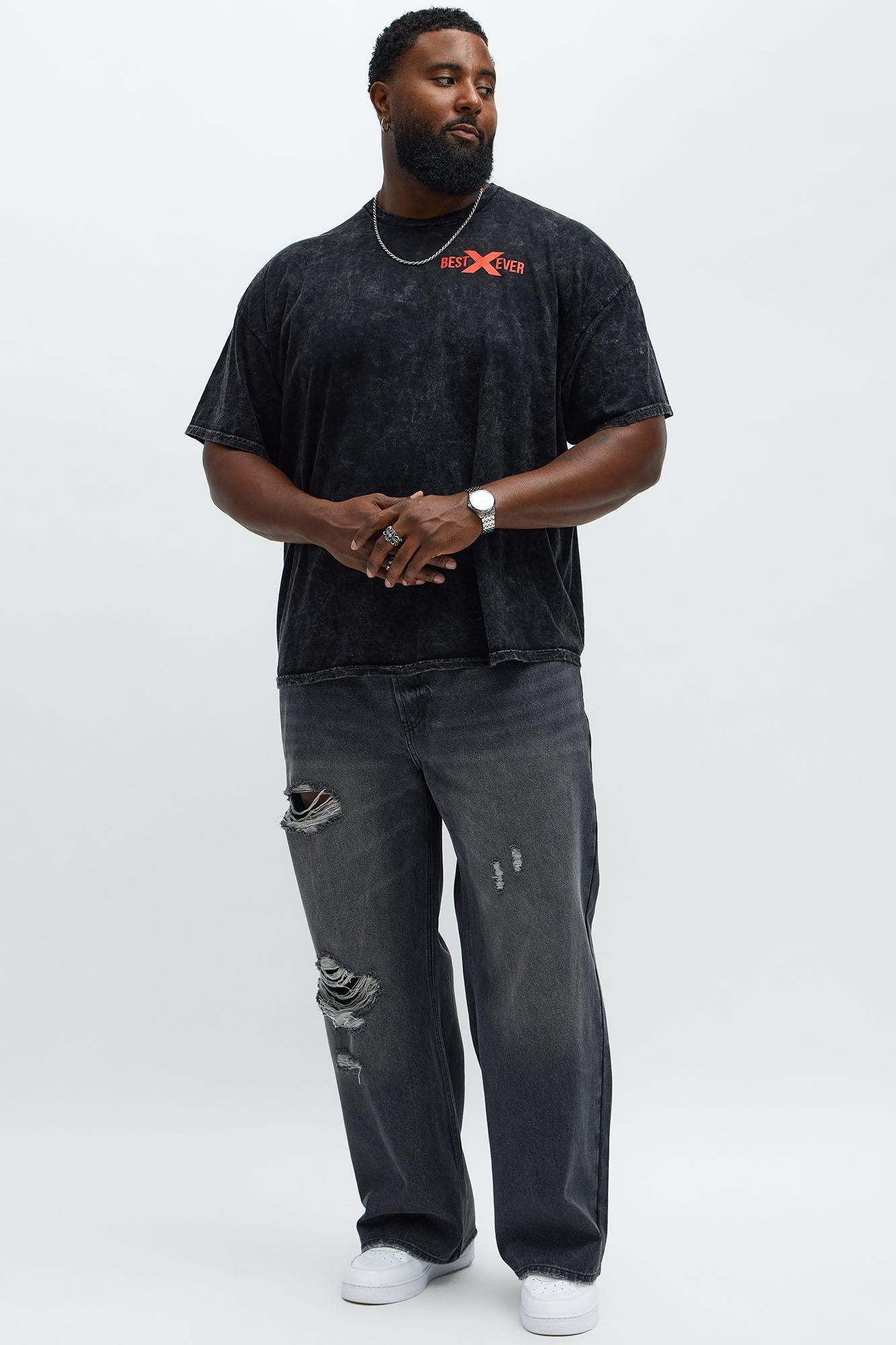 World's Best Ex-Boyfriend Short Sleeve Tee - Black Wash Male Product Image