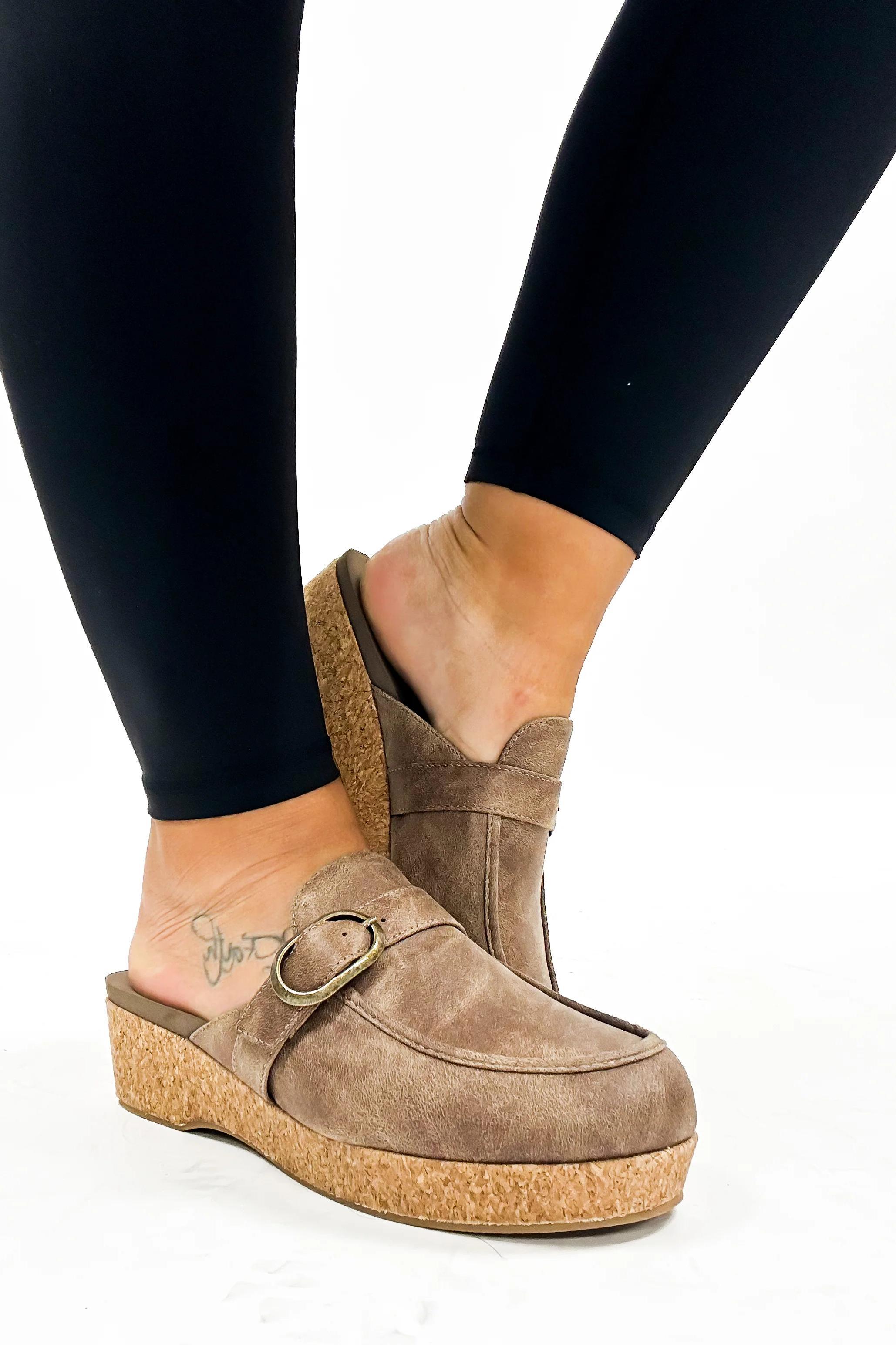 Corky's Taupe All Get Out Shoes Product Image