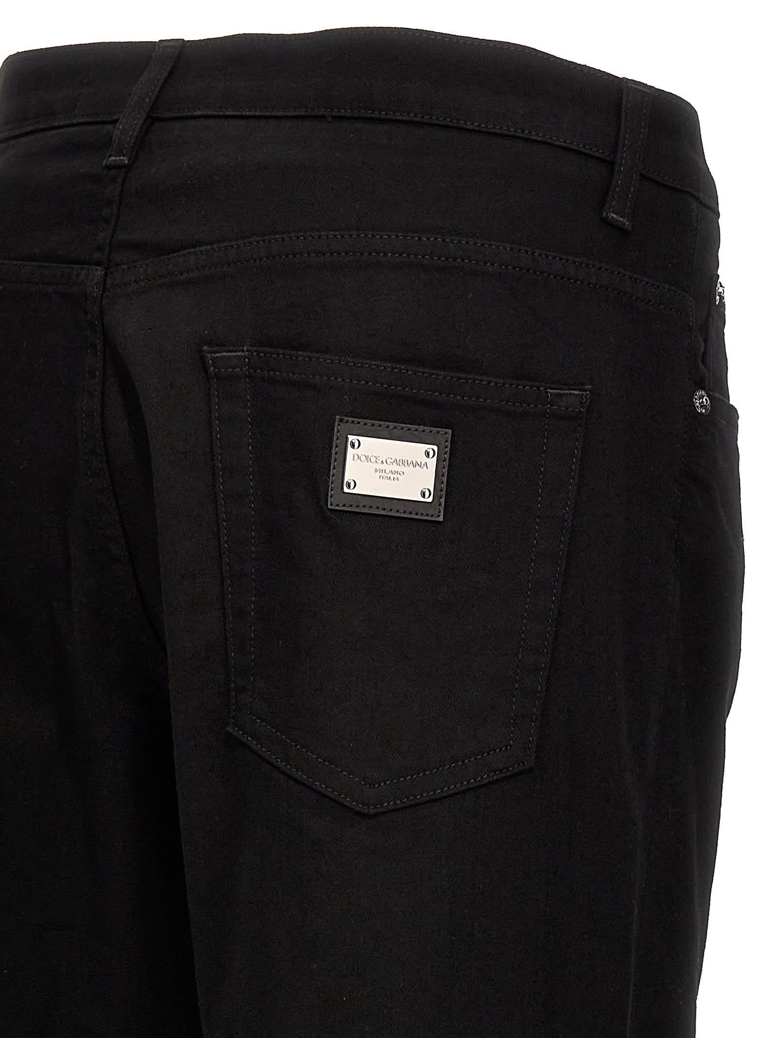 Dg Essential Jeans In Black Product Image