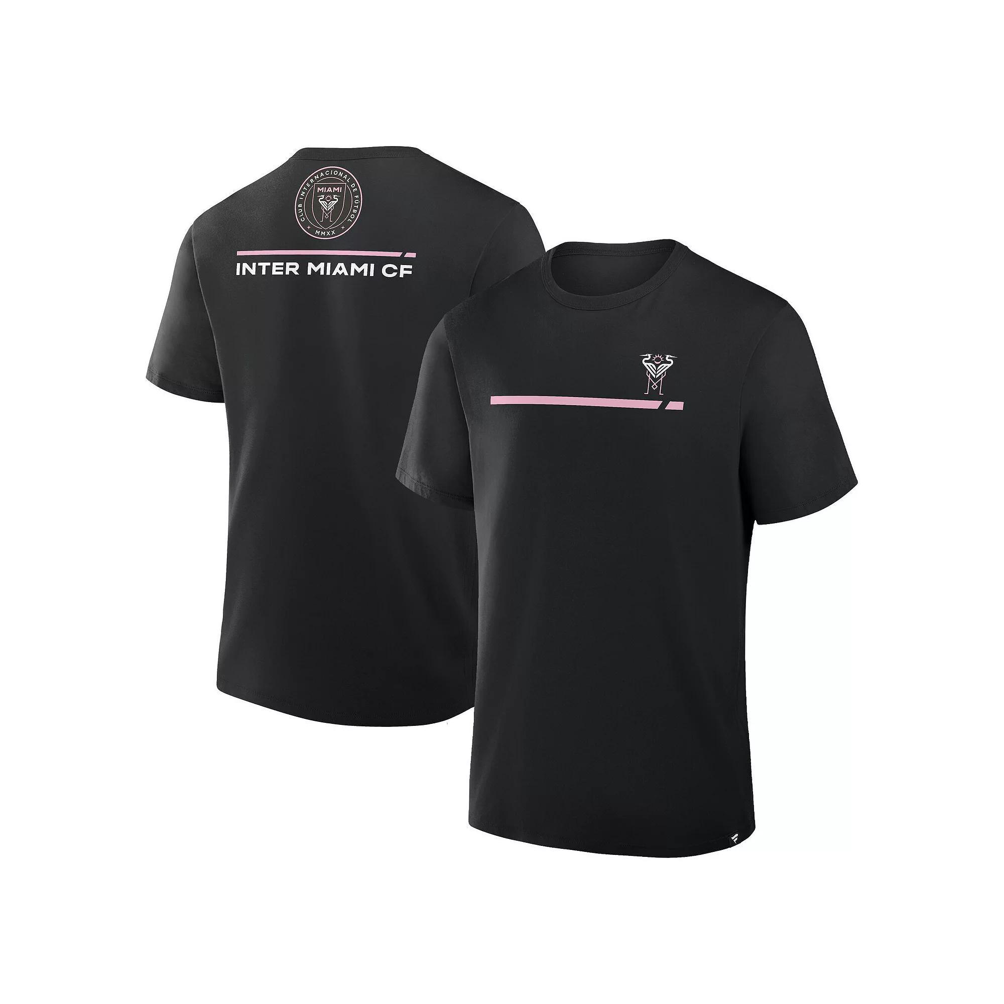 Men's Fanatics Black Inter Miami CF Corner Kick Legacy T-Shirt,  Product Image