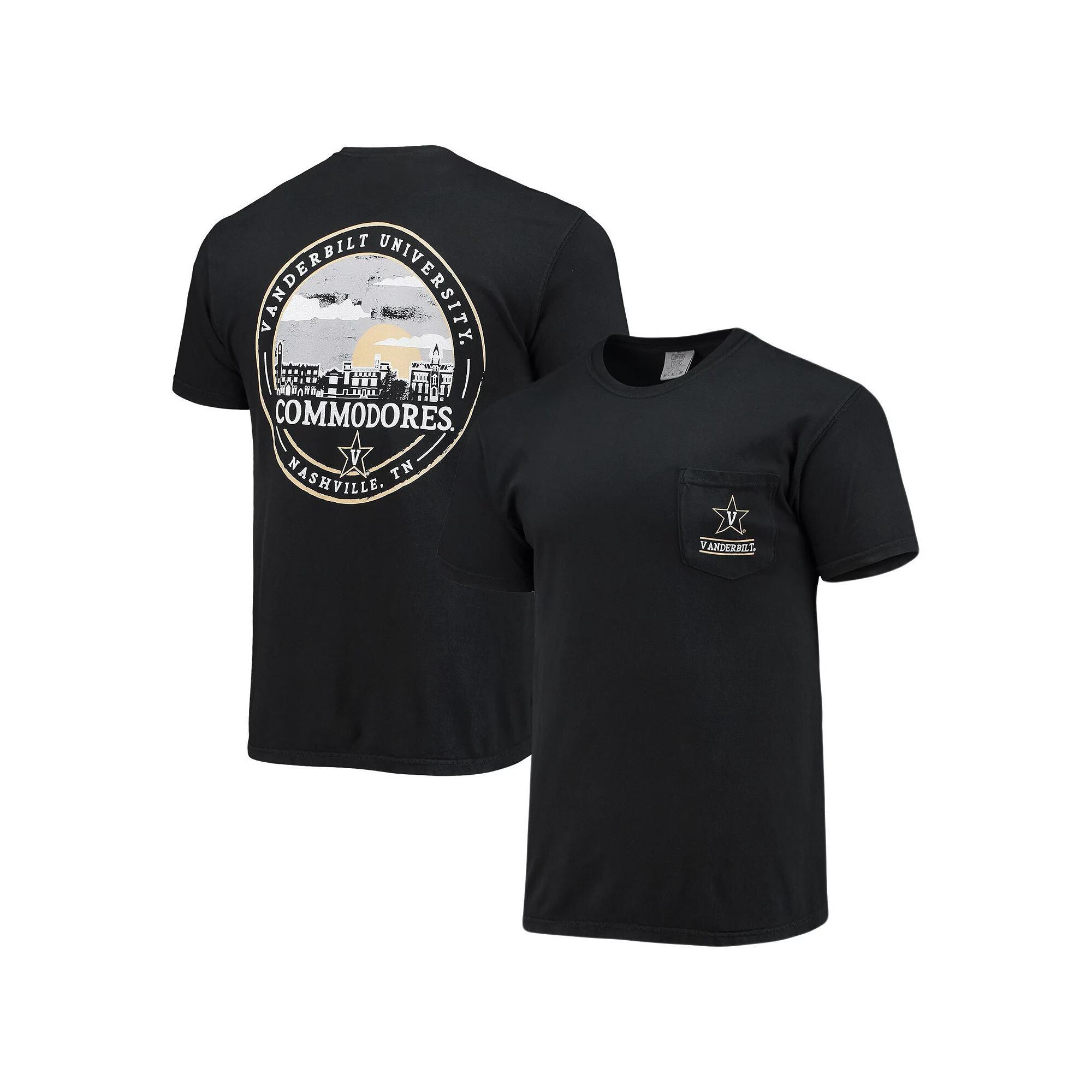 Men's Black Vanderbilt Commodores Circle Campus Scene T-Shirt, Size: Large Product Image
