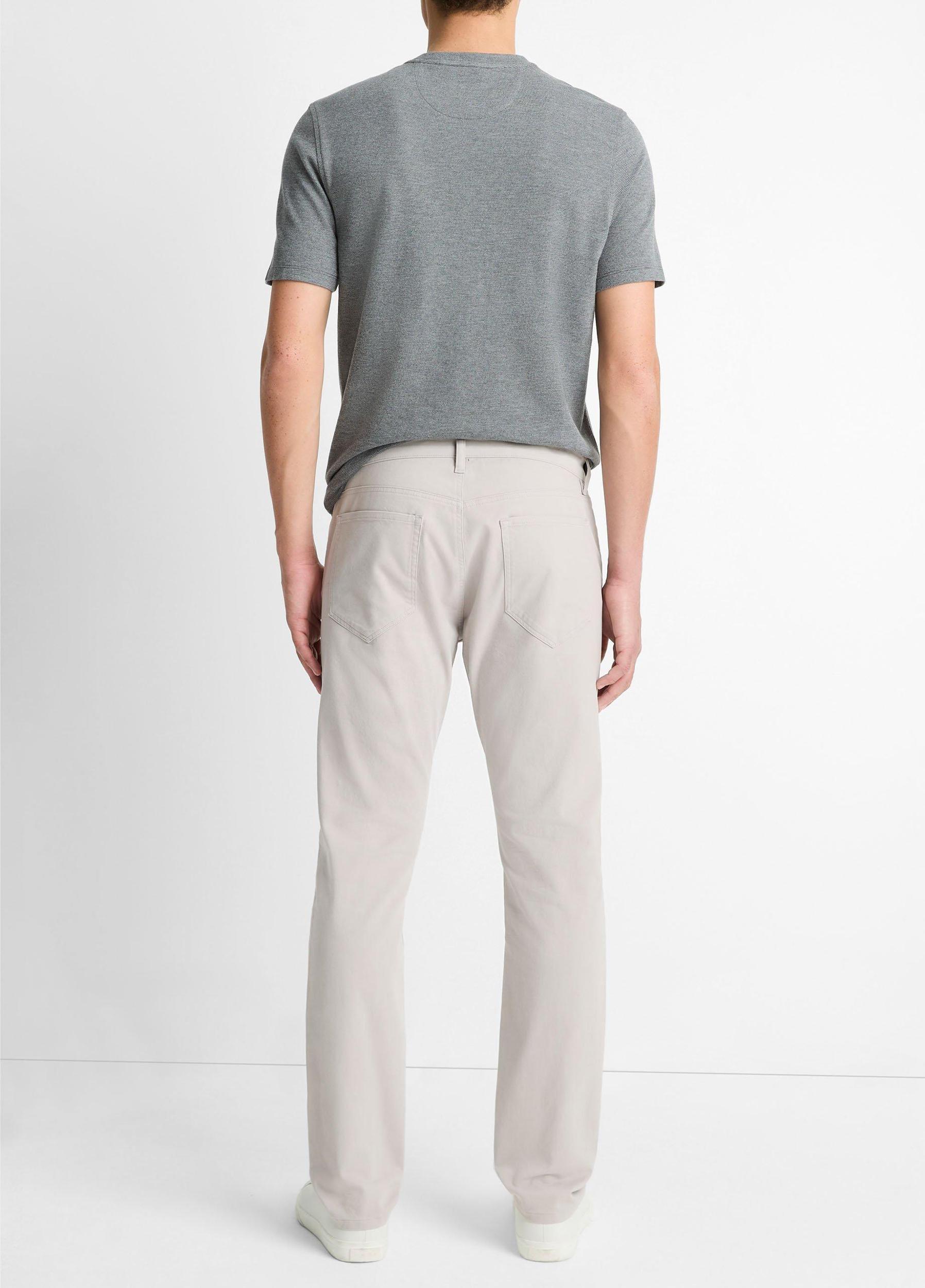 Dylan Slim 5-Pocket Peached Stretch-Cotton Pant Product Image