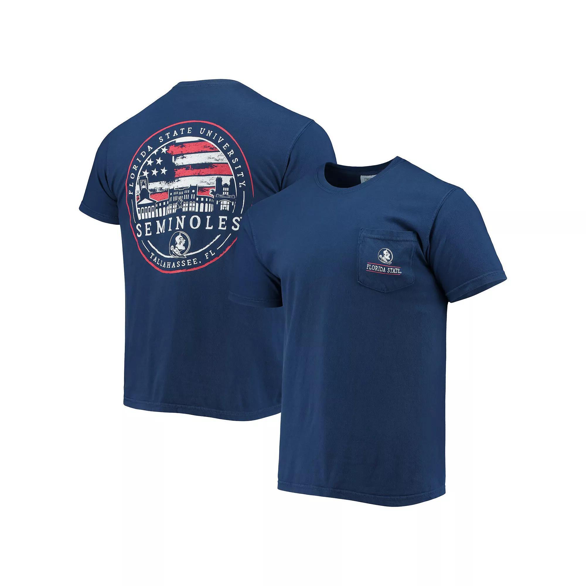 Men's Navy Florida State Seminoles Campus Americana T-Shirt, Size: XL, Blue Product Image