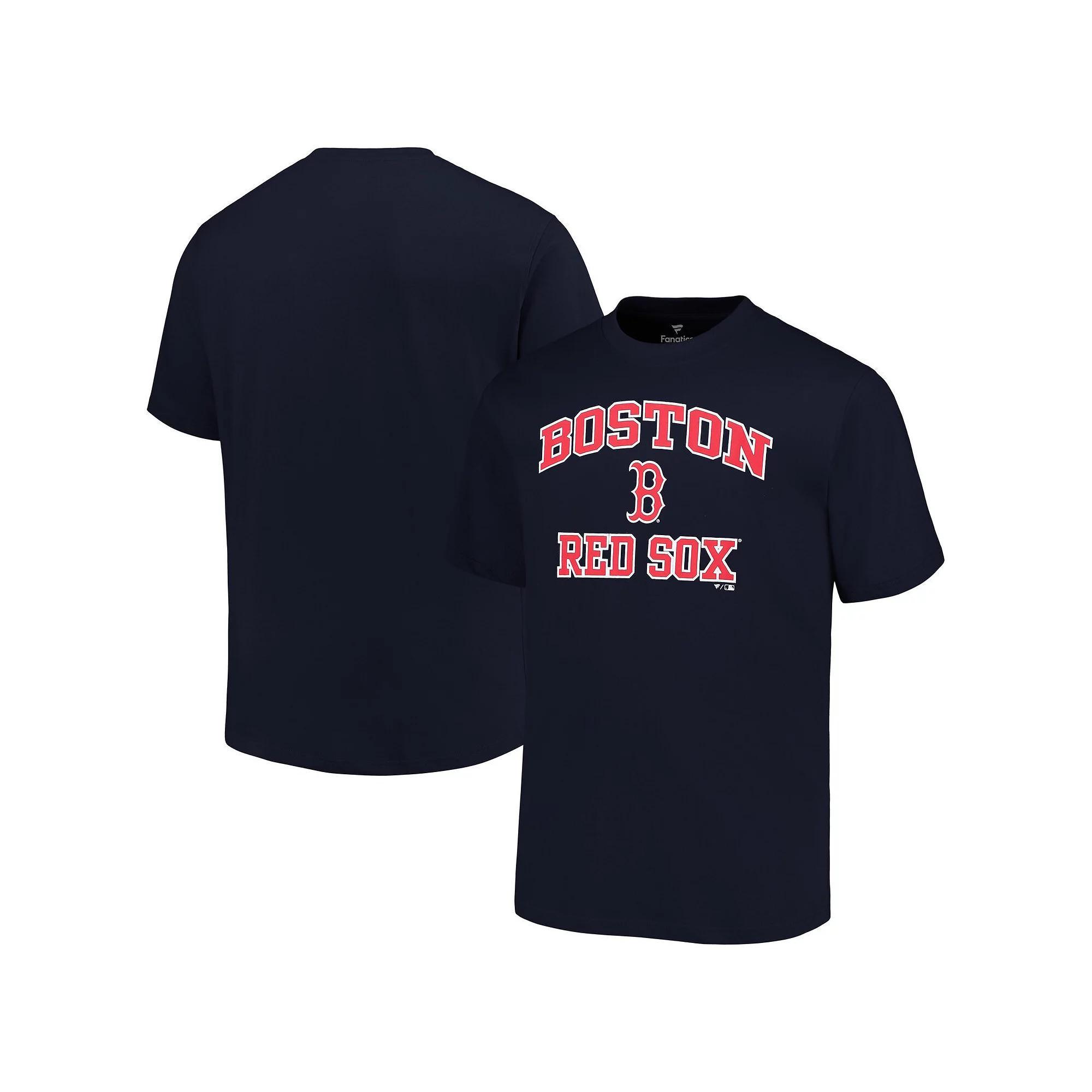 Men's Profile Navy Boston Red Sox Big & Tall Heart & Soul T-Shirt,  Product Image