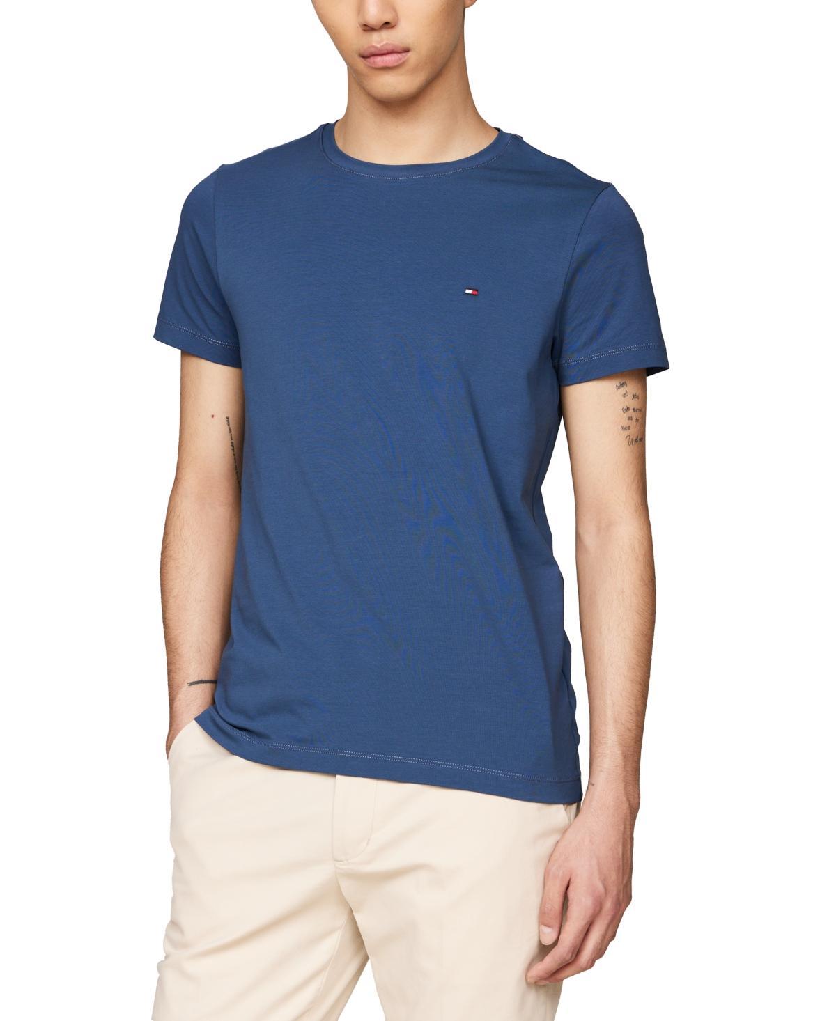 Tommy Hilfiger Mens Stretch Cotton Slim-Fit T-Shirt Product Image