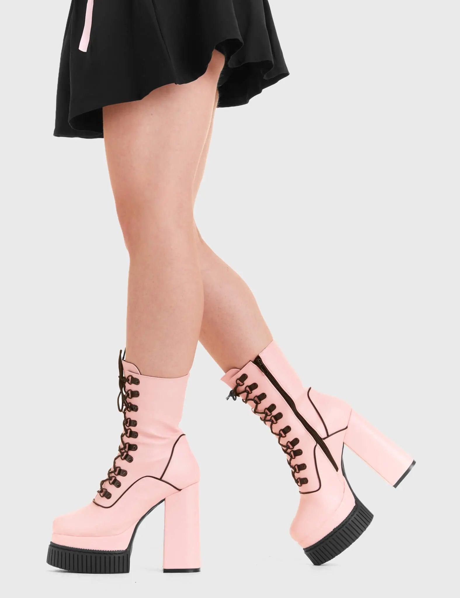 Stargazer Creeper Platform Ankle Boots Product Image