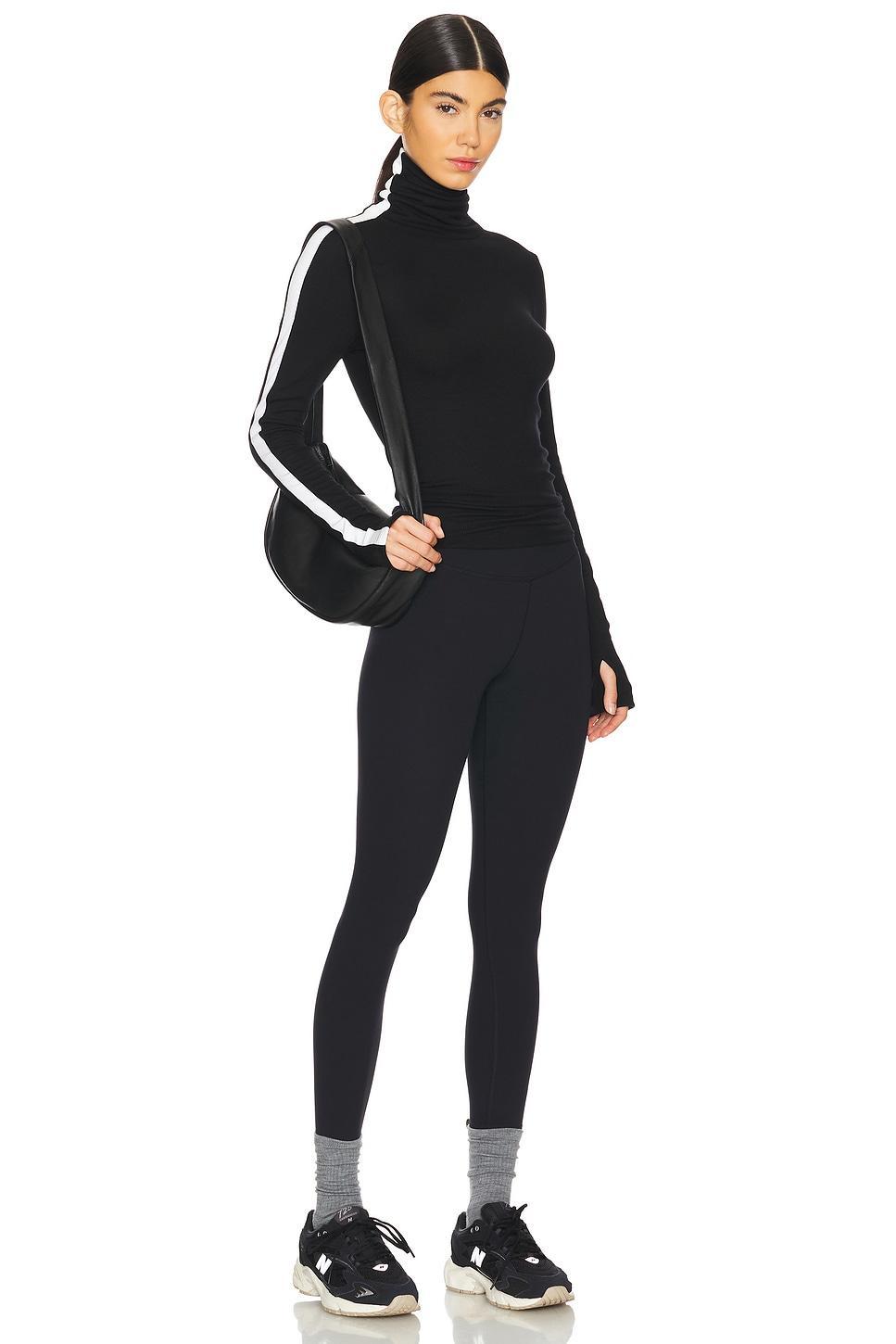 Jackson Rib Full Length Turtleneck Top Splits59 Product Image