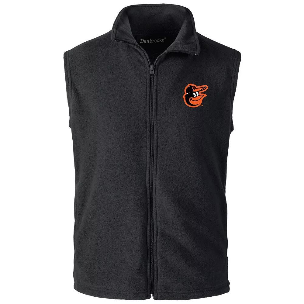 Men's Dunbrooke Black Baltimore Orioles Full-Zip Vest,  Product Image