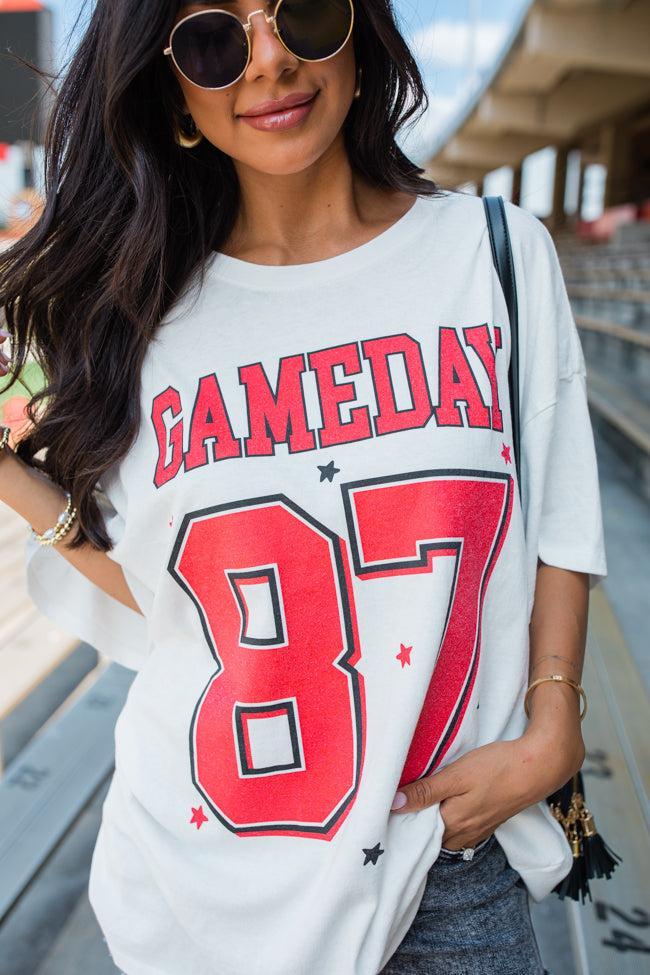 Gameday 87 Off White Hyfve Oversized Graphic Tee Product Image