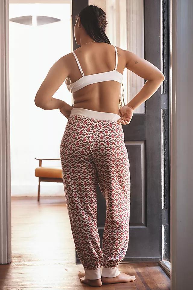 By Anthropologie Waffle-Knit Pajama Pants Product Image