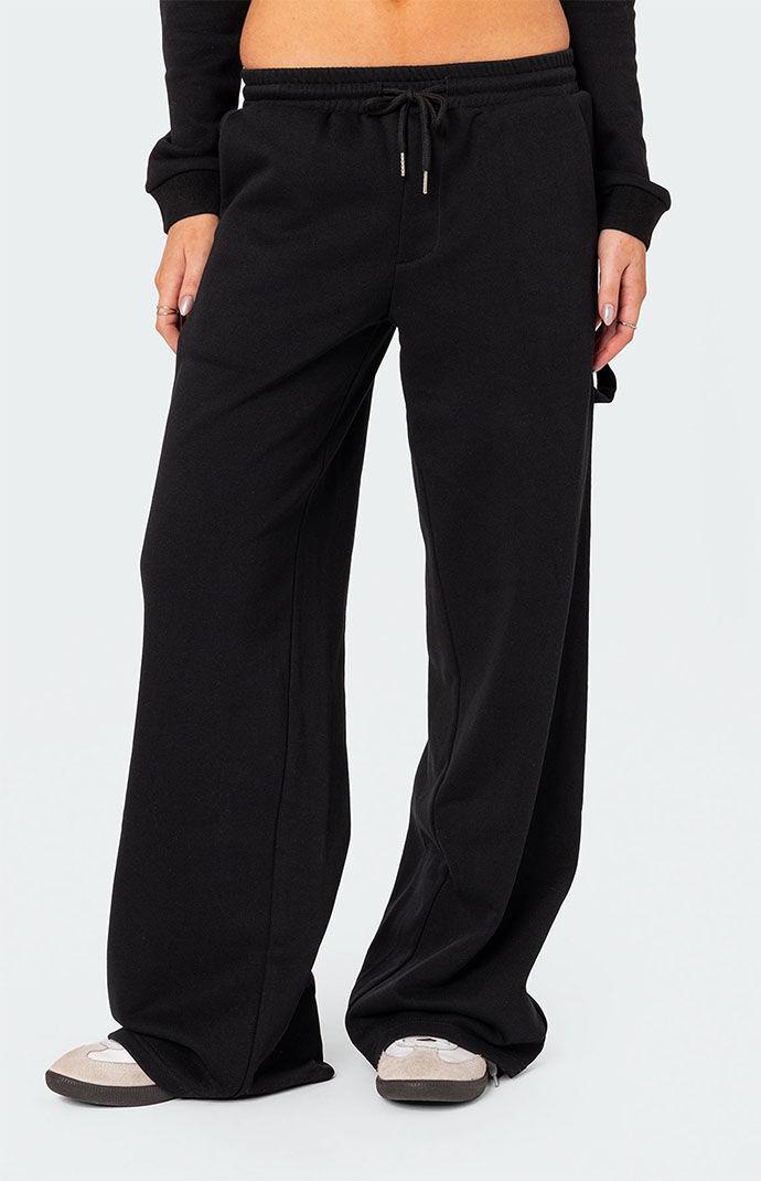 Edikted Women's Annalise Straight Leg Sweatpants Product Image