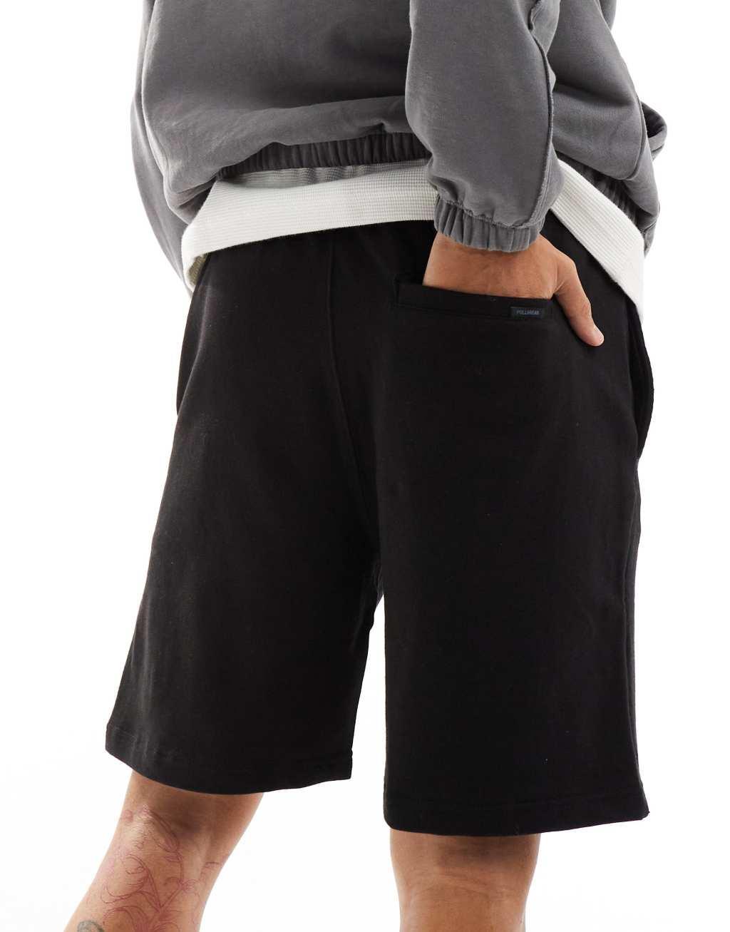 Pull & Bear basic jersey shorts Product Image