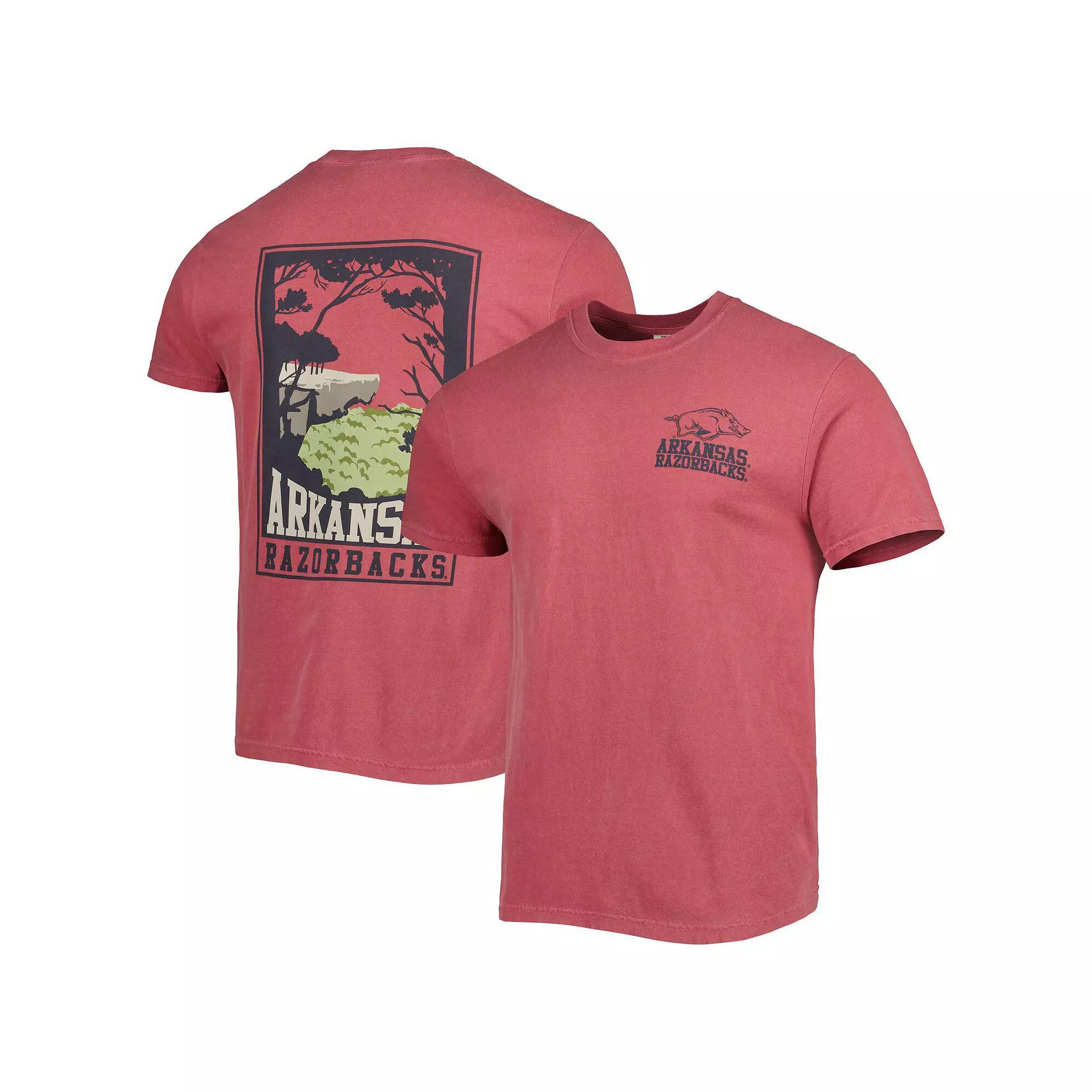 Men's Crimson Arkansas Razorbacks Hyperlocal Tree T-Shirt, Size: Medium, Red Product Image