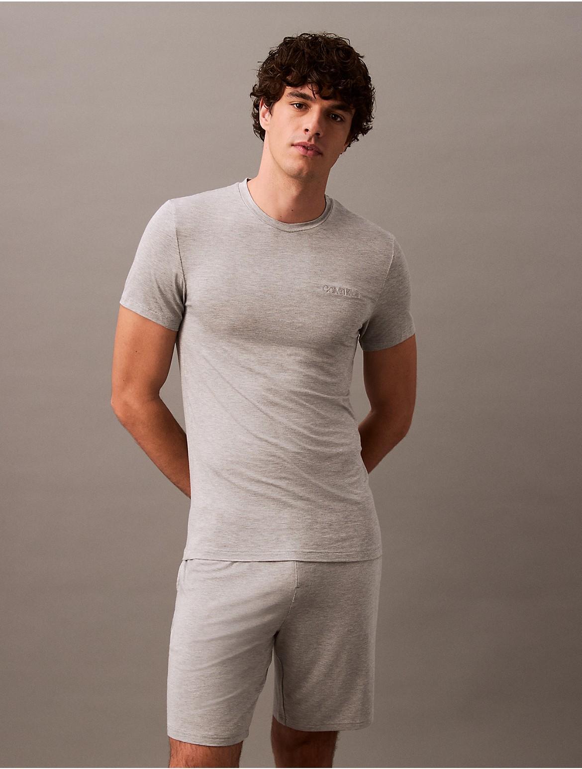 Calvin Klein Mens Ultra Soft Modal Sleep Shorts - Grey - XL Product Image