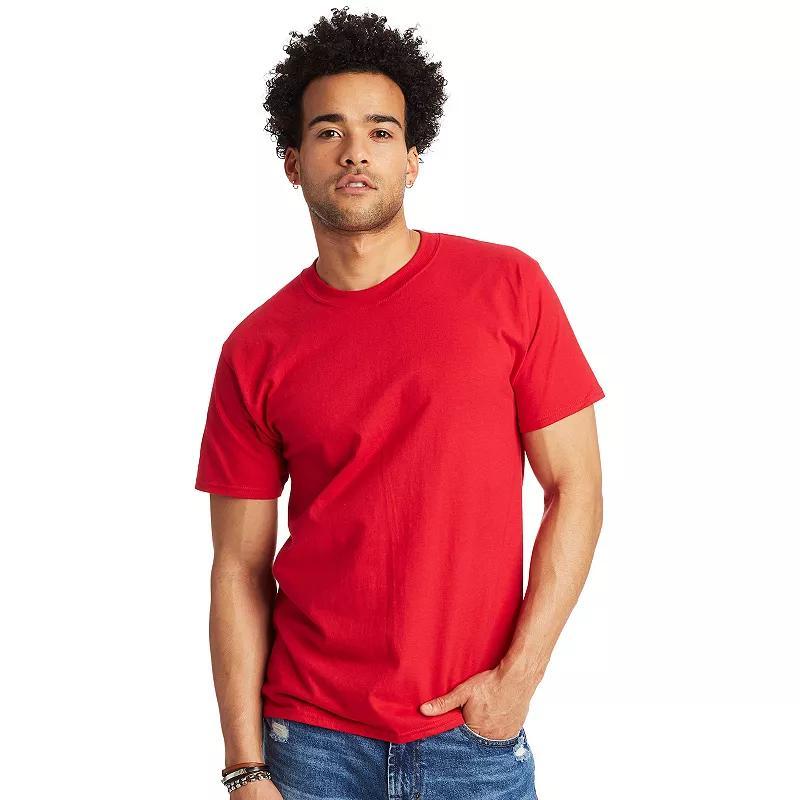 Men's Hanes® Beefy Heavyweight Tee, Size: Large, Deep Royal Product Image