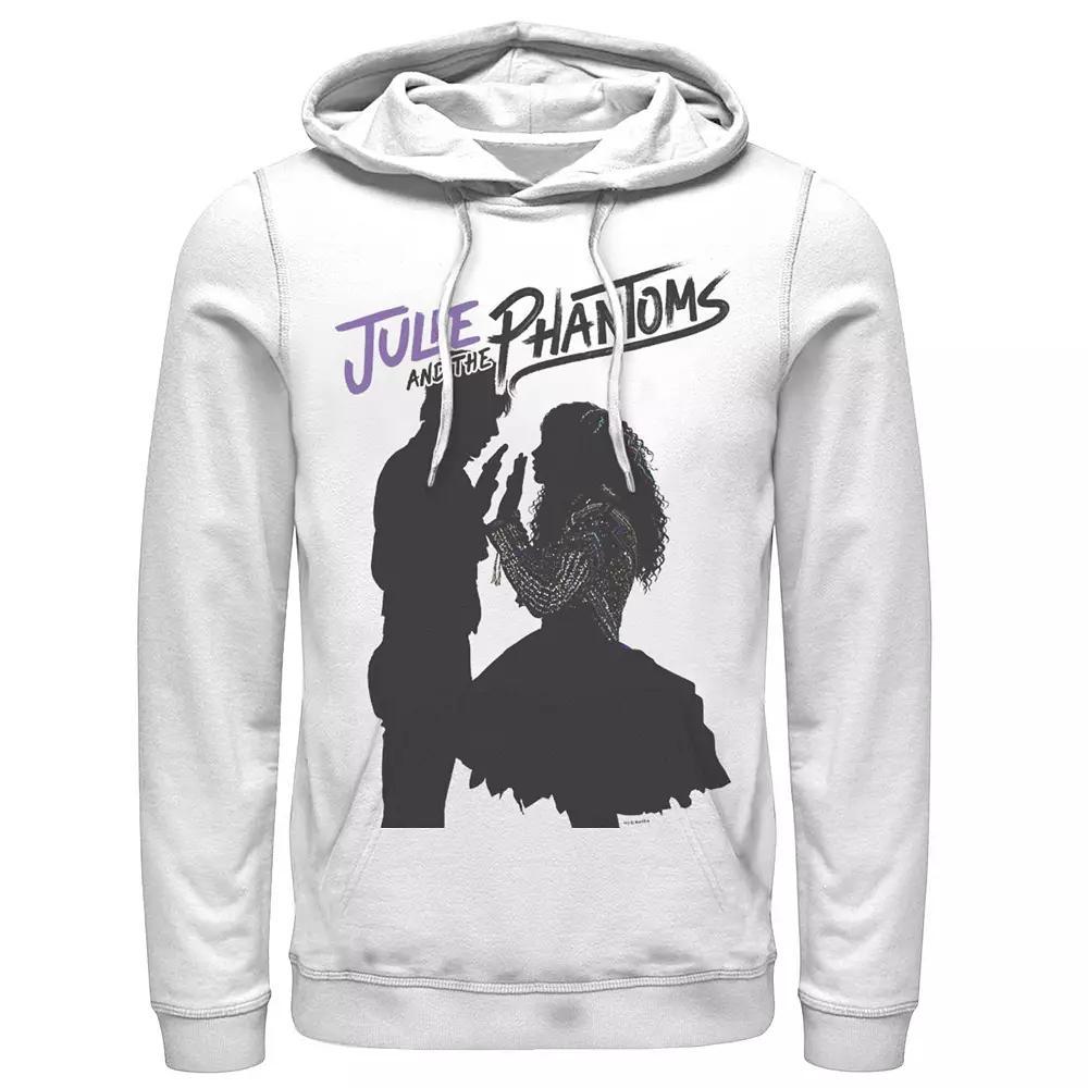 Men's Julie And The Phantoms Silhouettes Hoodie, Size: XL, White Product Image