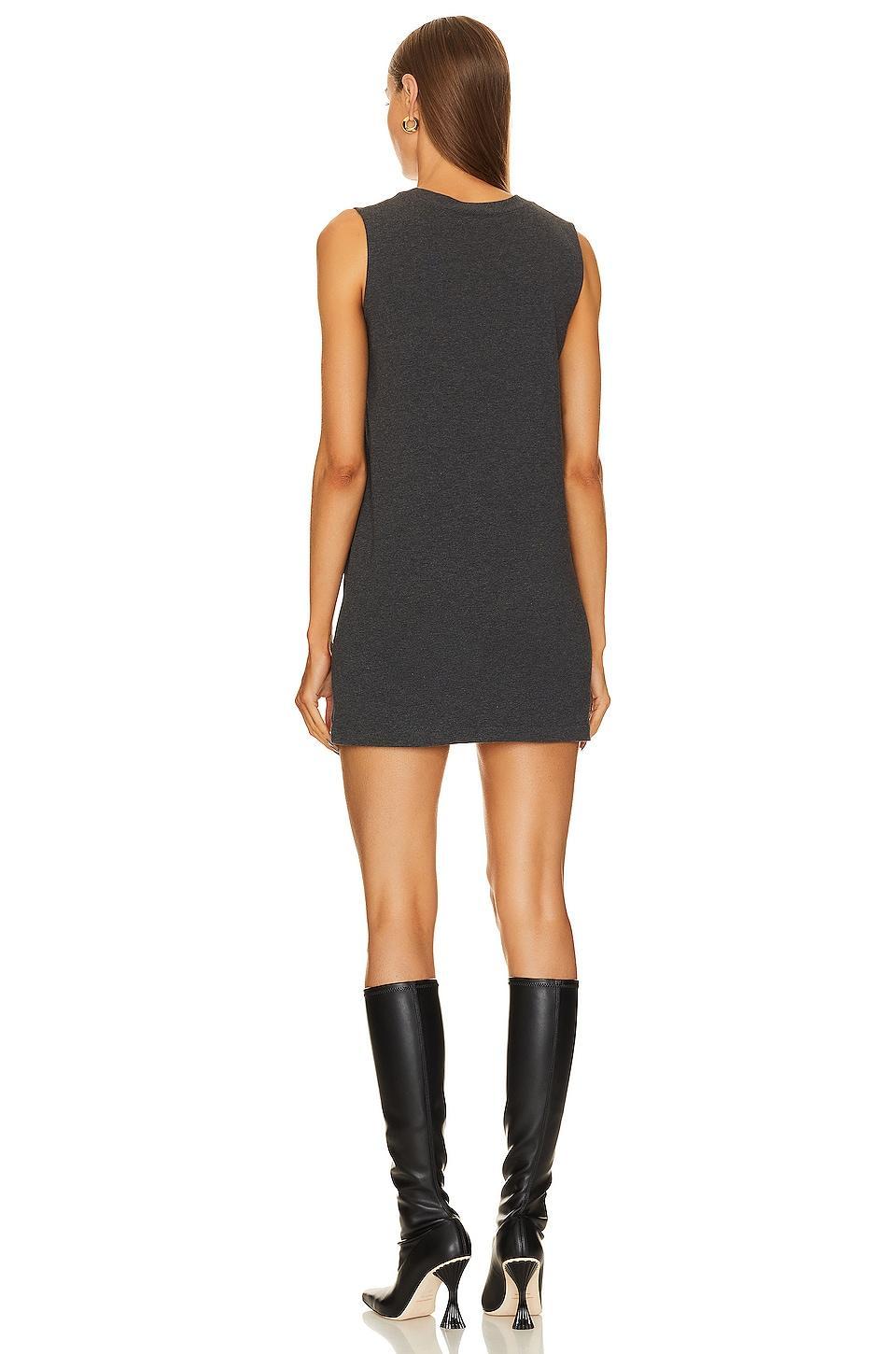 Sleeveless Tailored Terry Mini Dress Norma Kamali Product Image