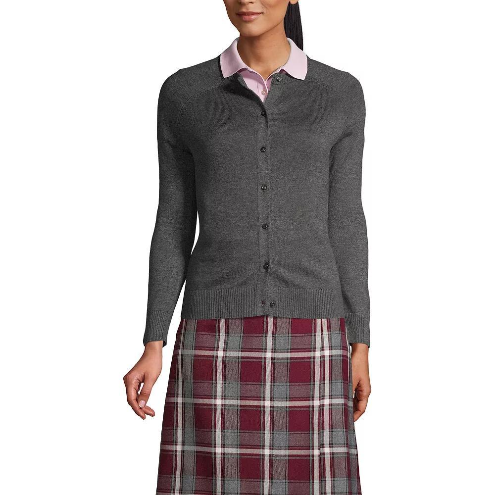 Women's Lands' End Cotton Modal Cardigan Sweater,  Product Image