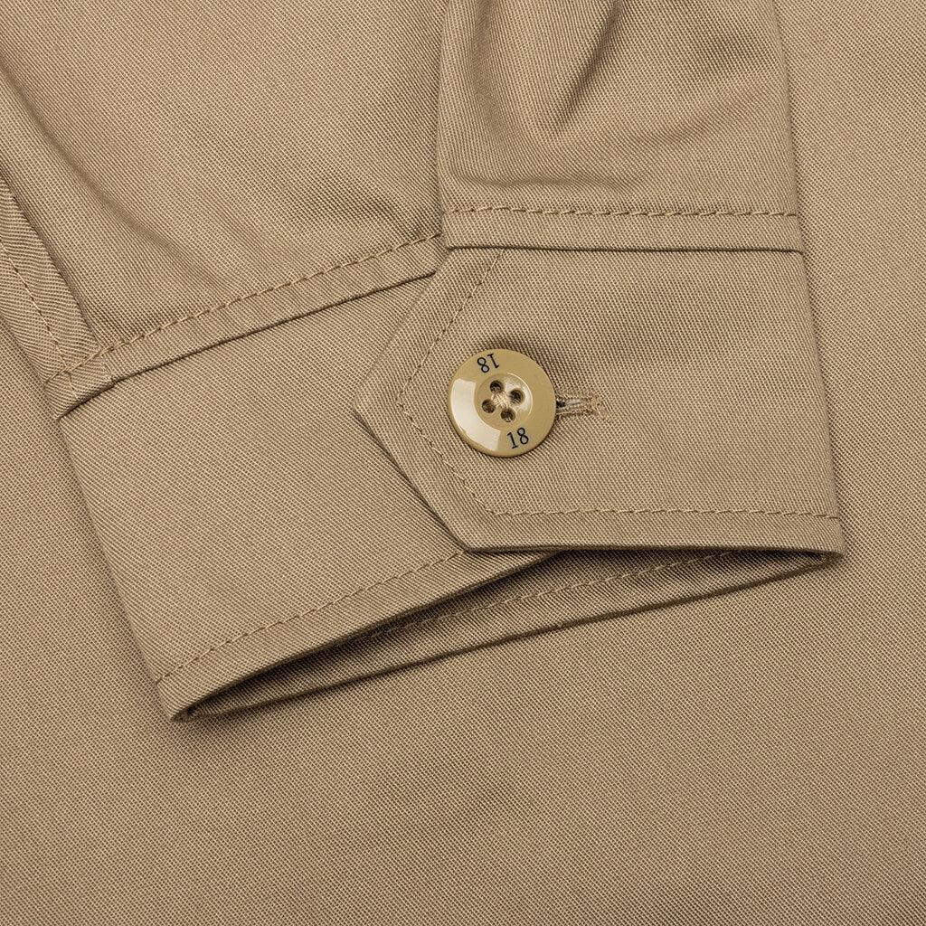 Zip Work Jacket - Beige Male Product Image