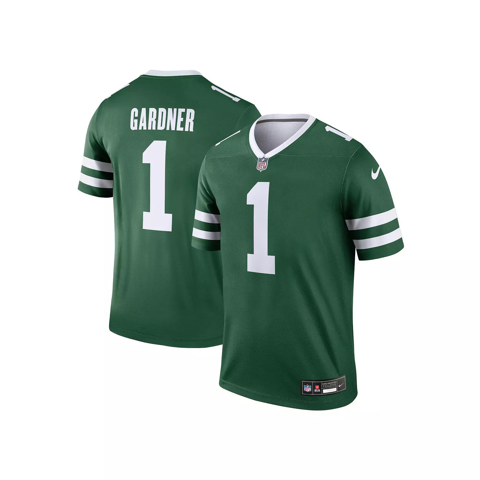 Men's Nike Ahmad Sauce Gardner Legacy Green New York Jets Legend Jersey,  Product Image