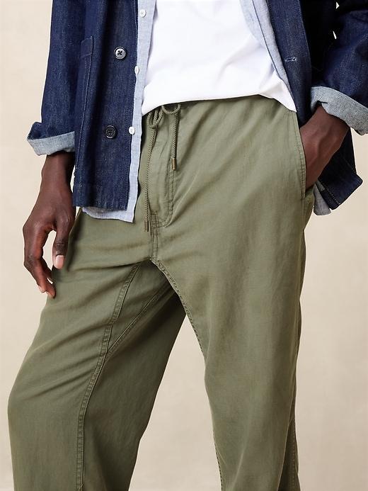 Tencel™-Linen Pull-On Pant Product Image