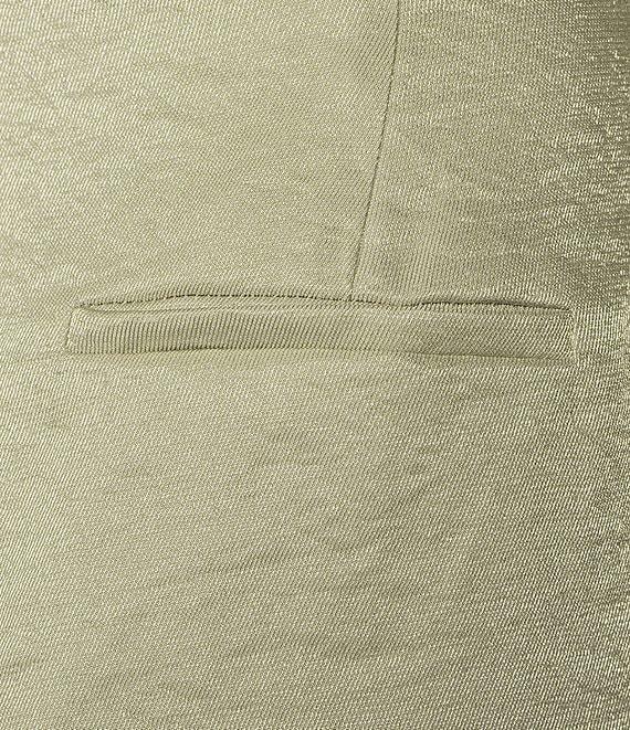 Guess Coordinating Camille Tailor Mid Rise Pleated Shorts Product Image