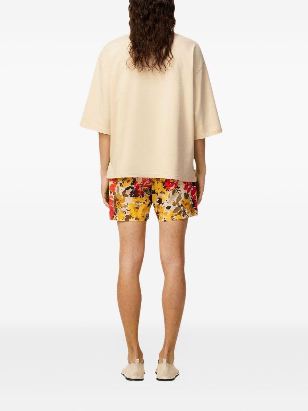 Floral Ami-patch T-shirt Product Image