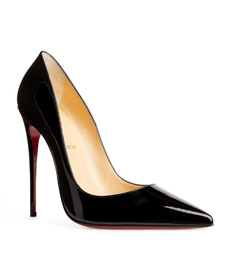 CHRISTIAN LOUBOUTIN So Kate Patent Leather Pumps 120 In Black Product Image