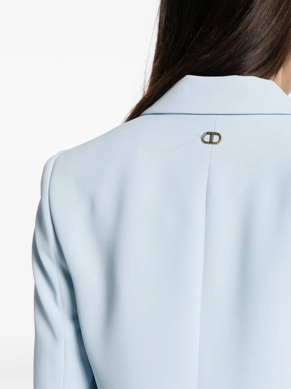 Cady crepe blazer Product Image