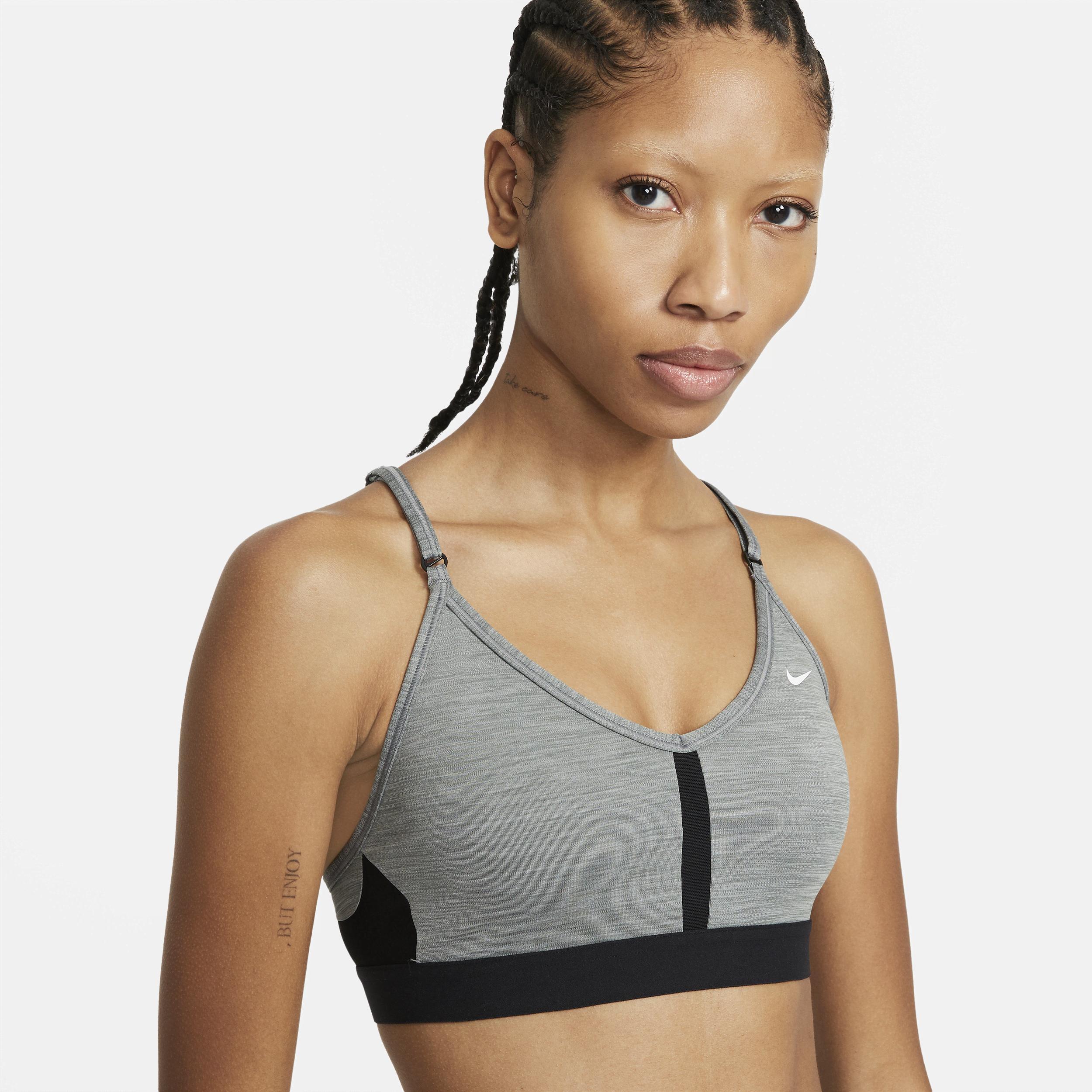 Nike Womens Indy Light-Support Padded V-Neck Sports Bra Product Image