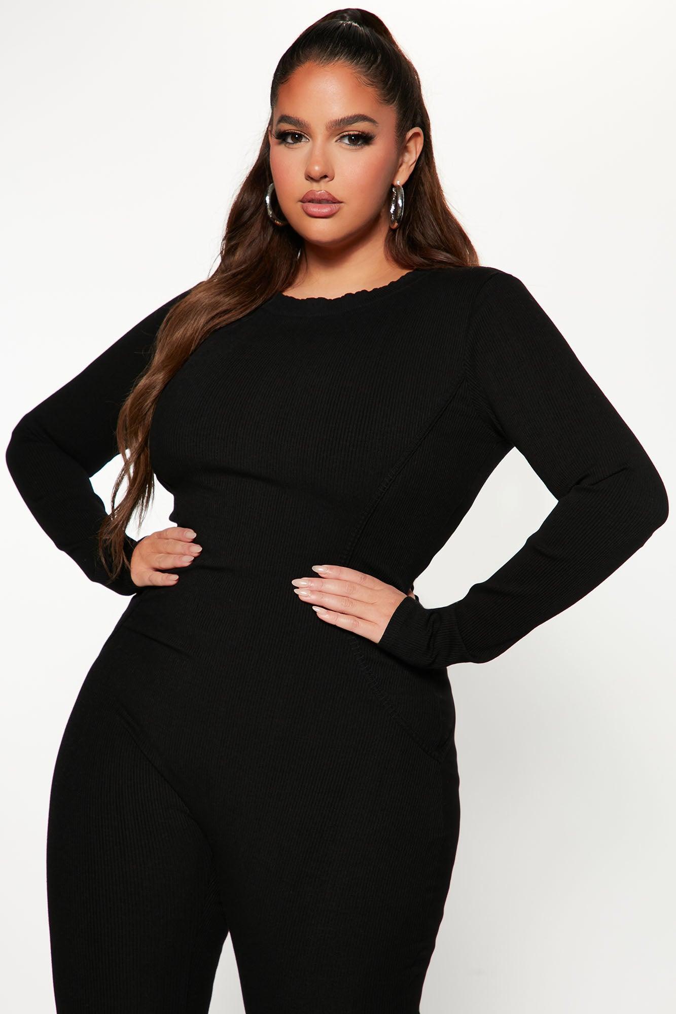 Keaton Snatched Jumpsuit - Black Product Image