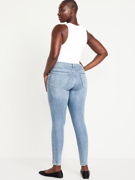 Mid-Rise Rockstar Super-Skinny Jeans Product Image