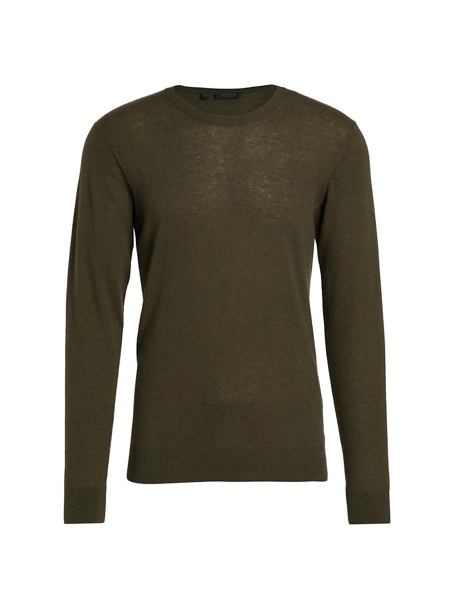 Mens COLLECTION Lightweight Cashmere Crewneck Sweater Product Image