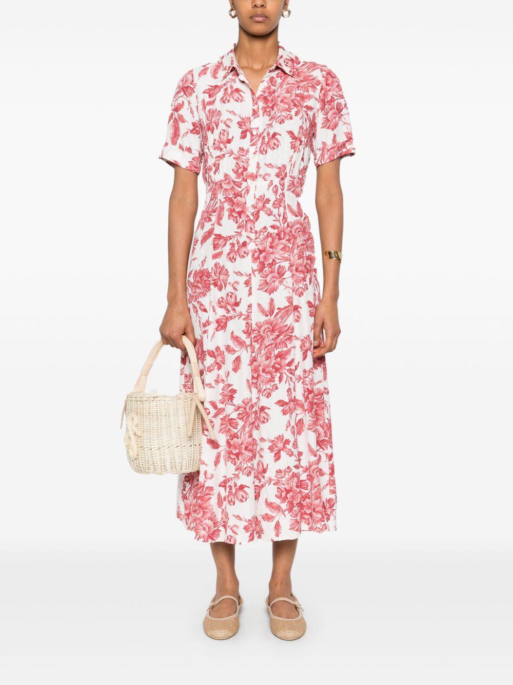 floral-print midi dress Product Image