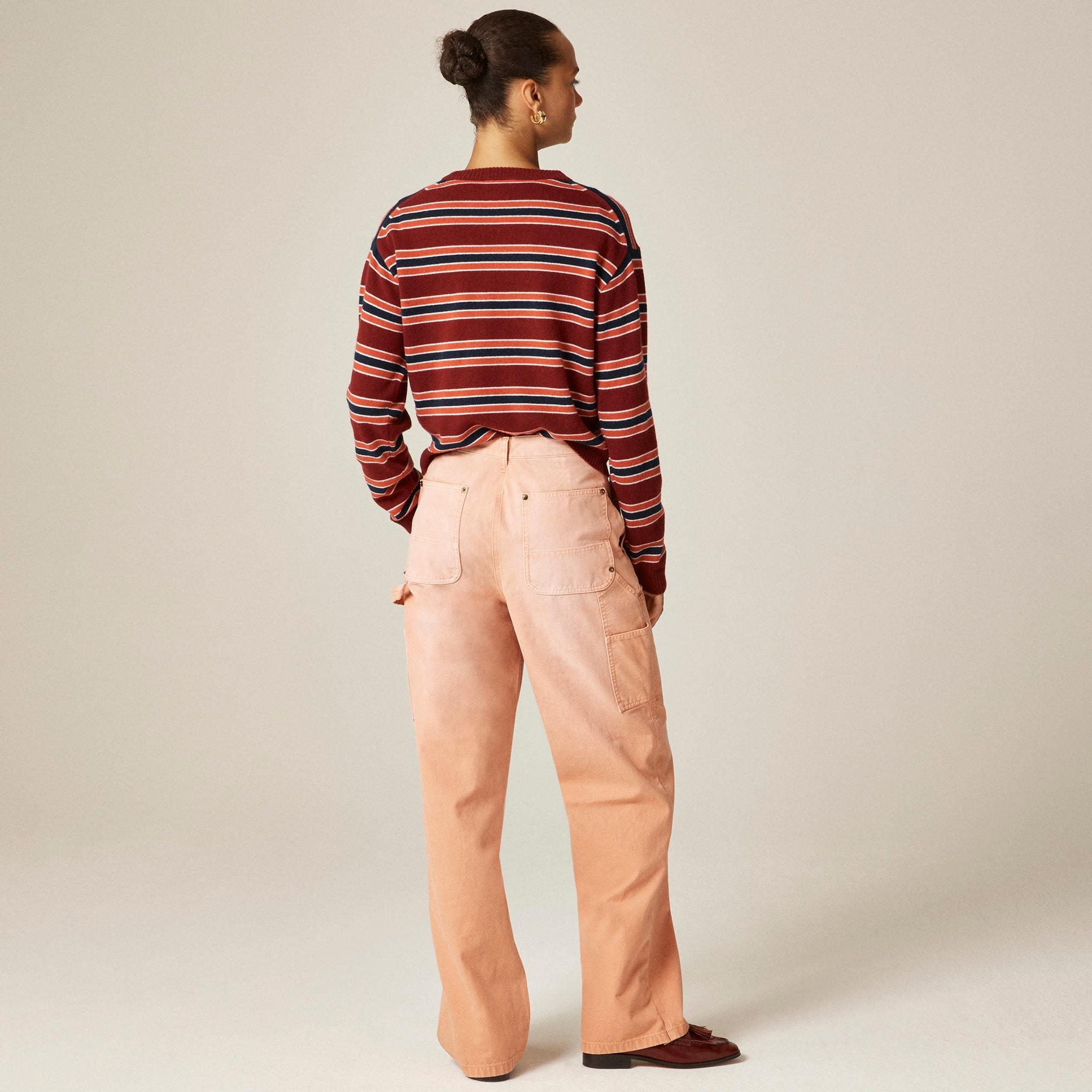 Painter pant in cotton canvas Product Image