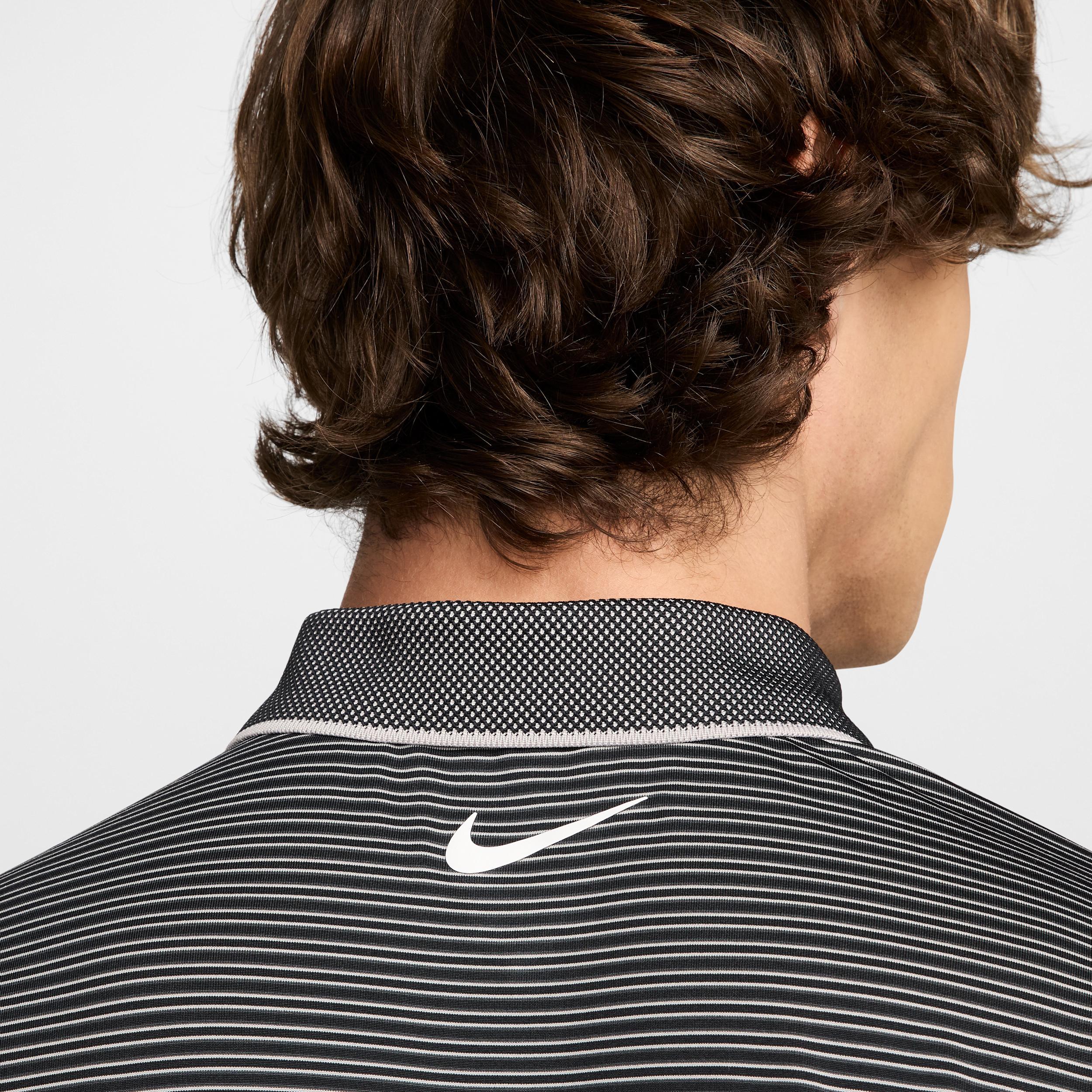 Nike Mens Tour Dri-FIT Striped Golf Polo | FZ7479-010 Product Image