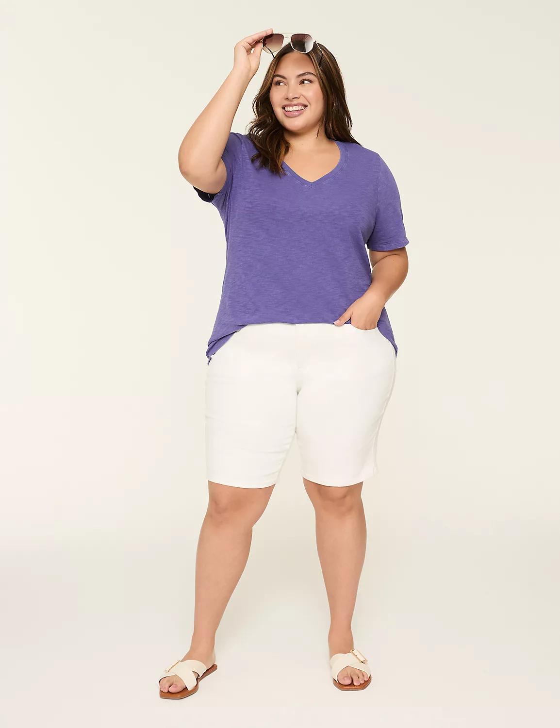 Perfect Sleeve V-Neck Tee Product Image