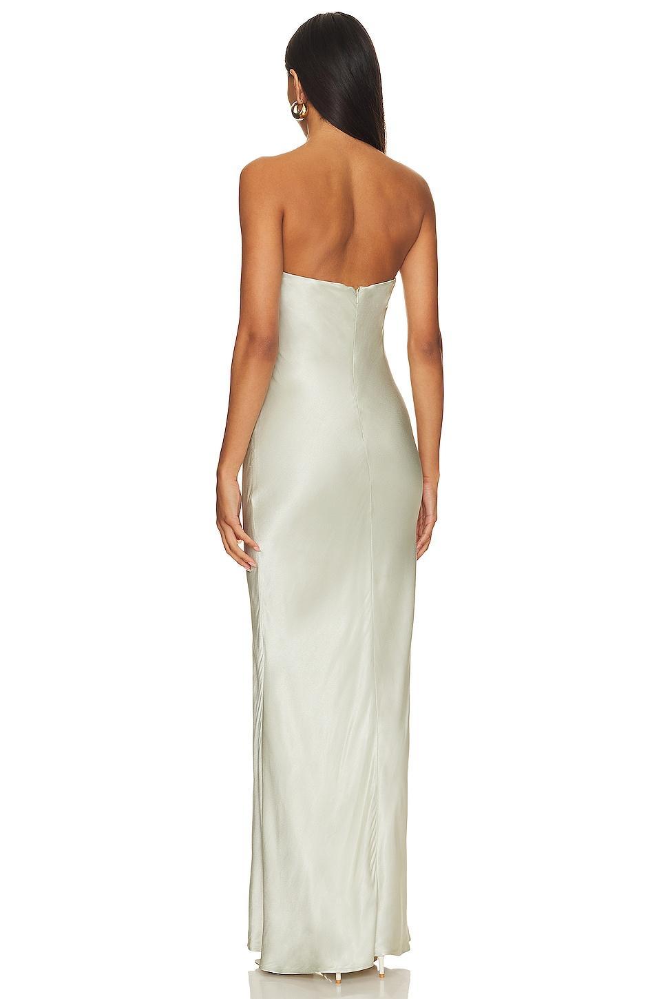 x REVOLVE Mikayla Gown Stone Cold Fox Product Image