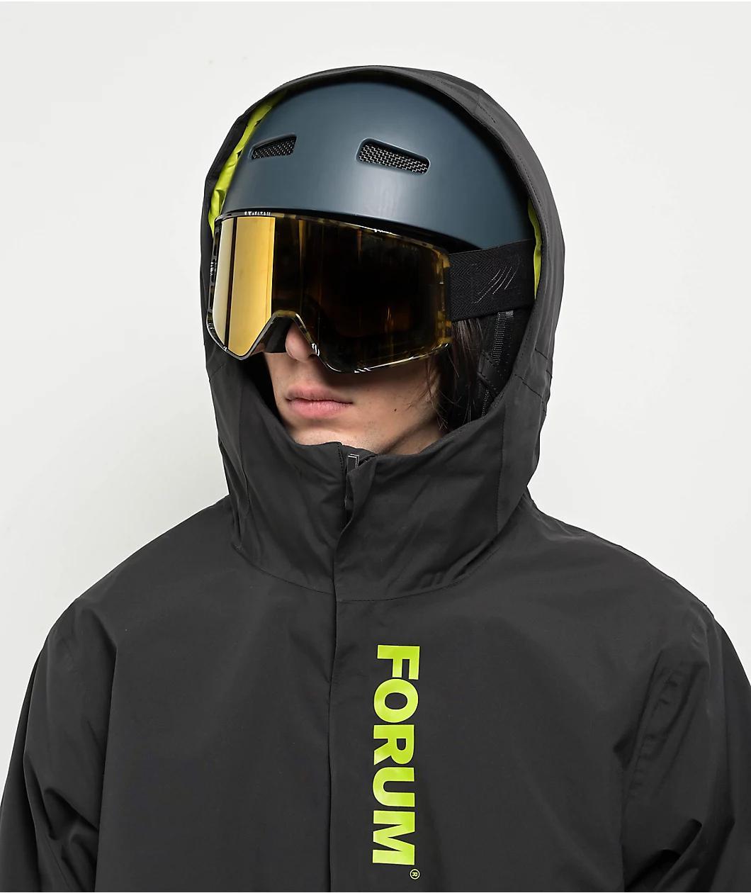 Forum Insulated Riding Black 15K Snowboard Jacket Product Image