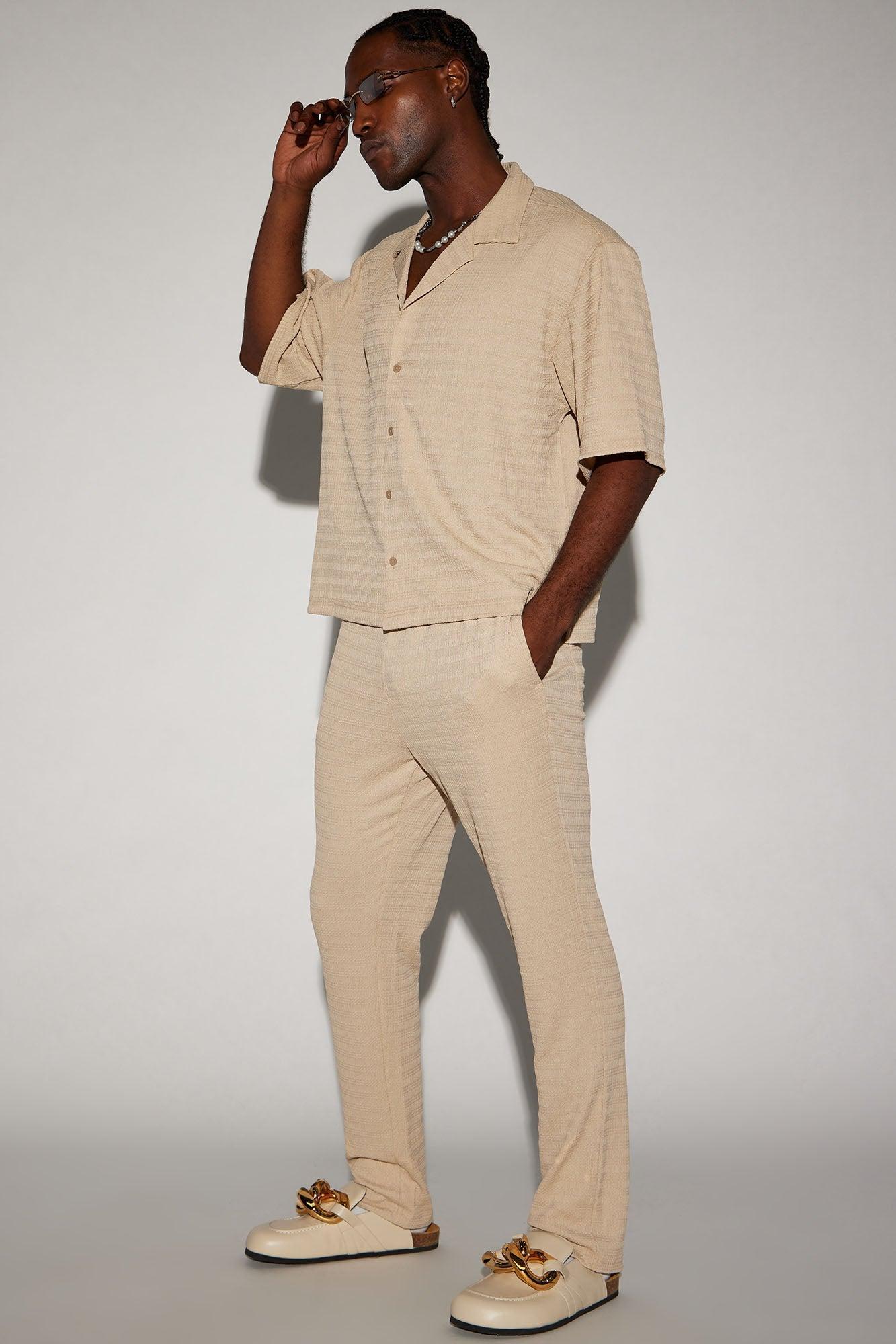 Boca Slim Pants - Tan Product Image