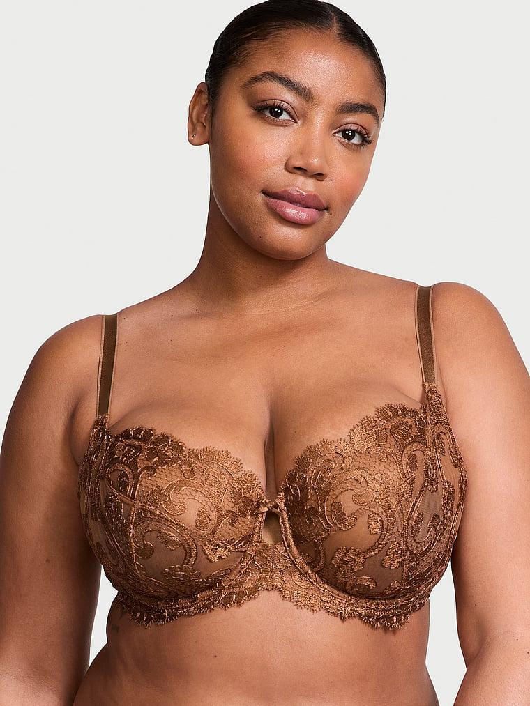 The Fabulous by Victoria's Secret Unlined Boho Floral Embroidery Full-Cup Bra Product Image