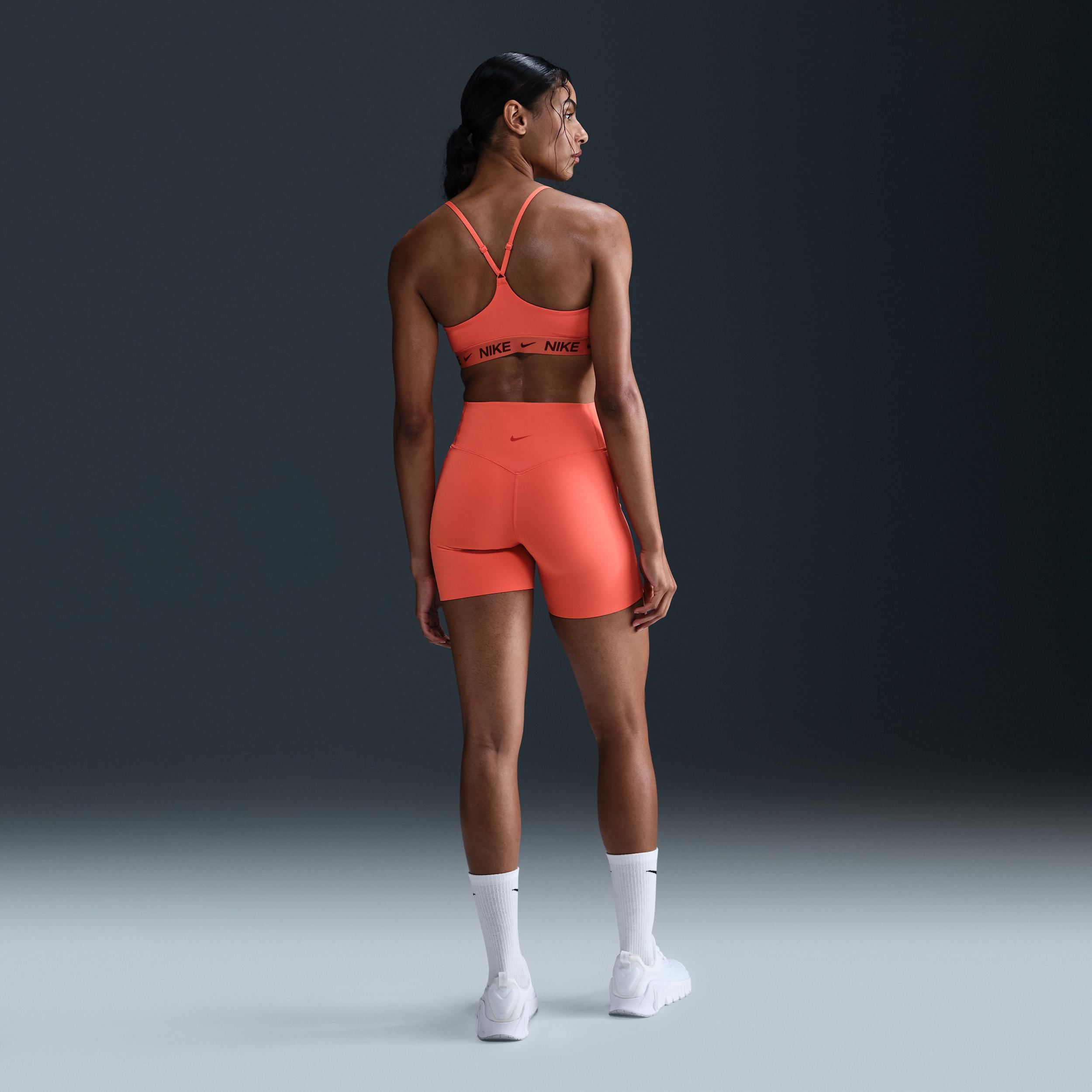 Nike Women's Universa High-Waisted 5" Biker Shorts with No Front Seam Product Image