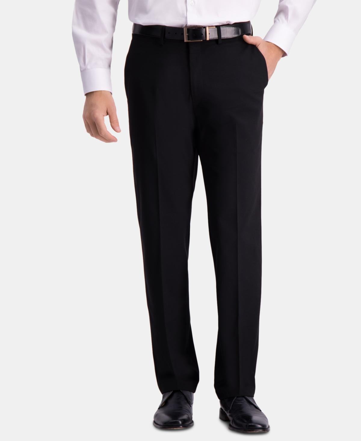 Jmh Mens 4-Way Stretch Straight Fit Flat Front Dress Pant Product Image