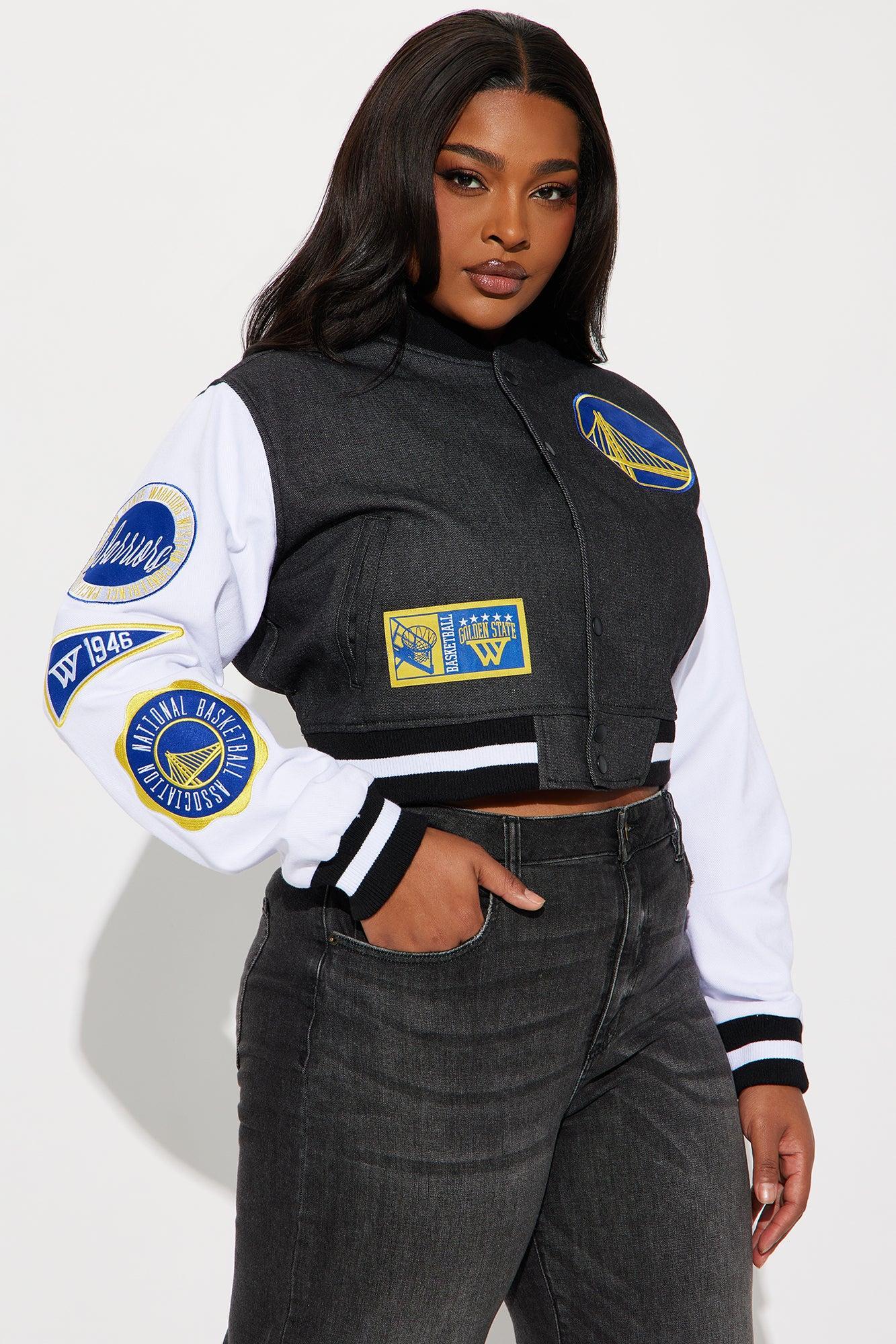 Warriors Home Game Jacket - Black Wash Product Image