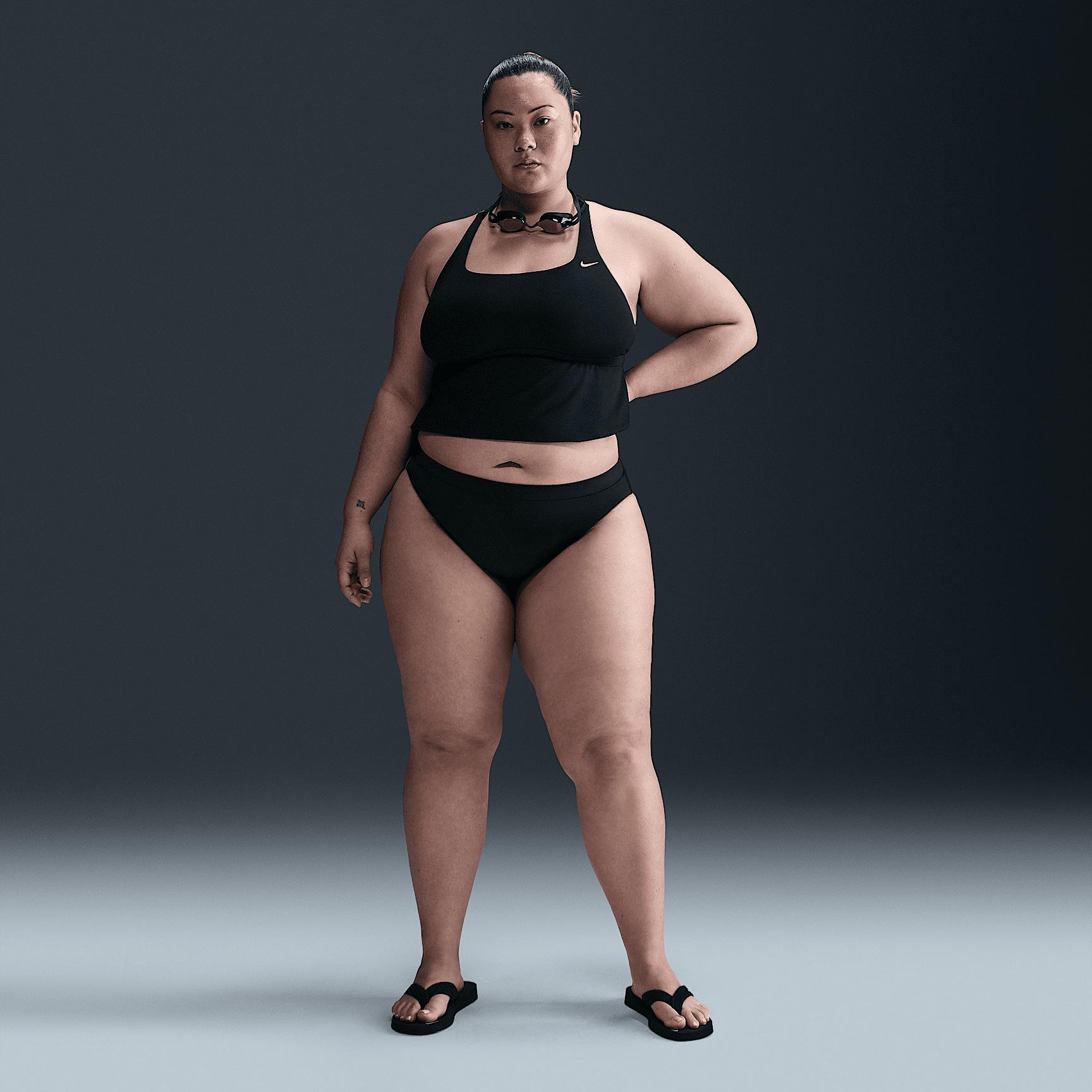 Nike Women's Swim Essential High-Waisted Bottoms (Extended Sizing) Product Image