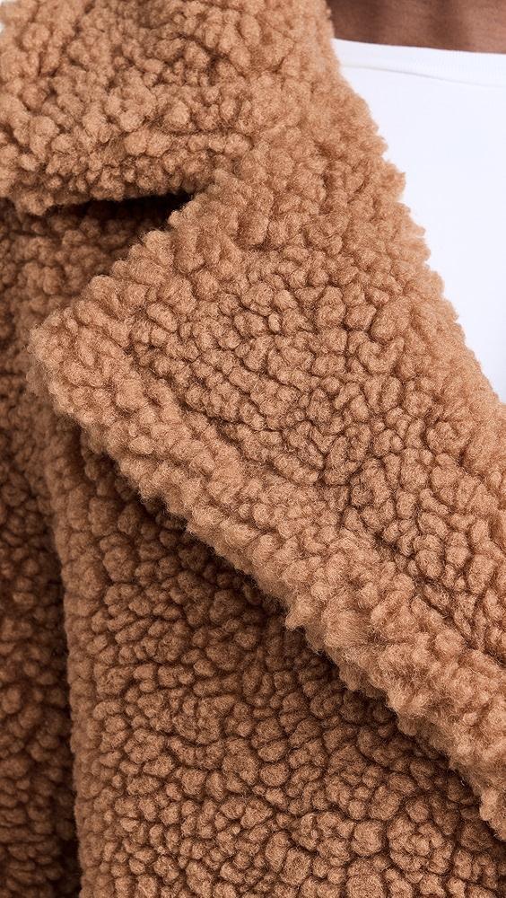 UGG Gertrude Long Teddy Coat | Shopbop Product Image