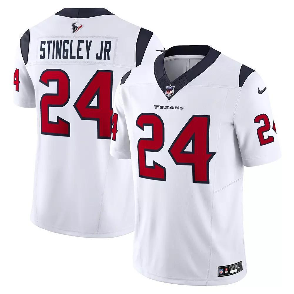 Men's Nike Derek Stingley Jr. White Houston Texans Vapor F.U.S.E. Limited  Jersey, Size: 2XL Product Image