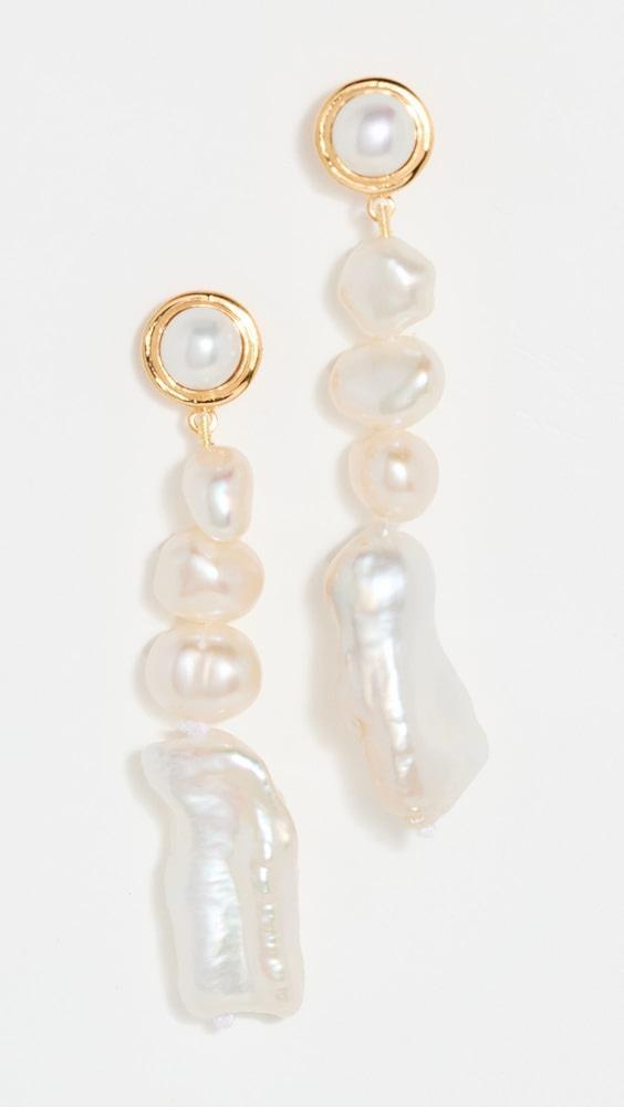 AGMES Short Emmanuelle Earrings | Shopbop Product Image